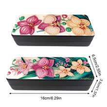 Load image into Gallery viewer, Feather Diamond Painting Eyeglasses Case Glasses Storage Case for Friends Gift
