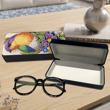 Load image into Gallery viewer, Feather Diamond Painting Eyeglasses Case Glasses Storage Case for Friends Gift
