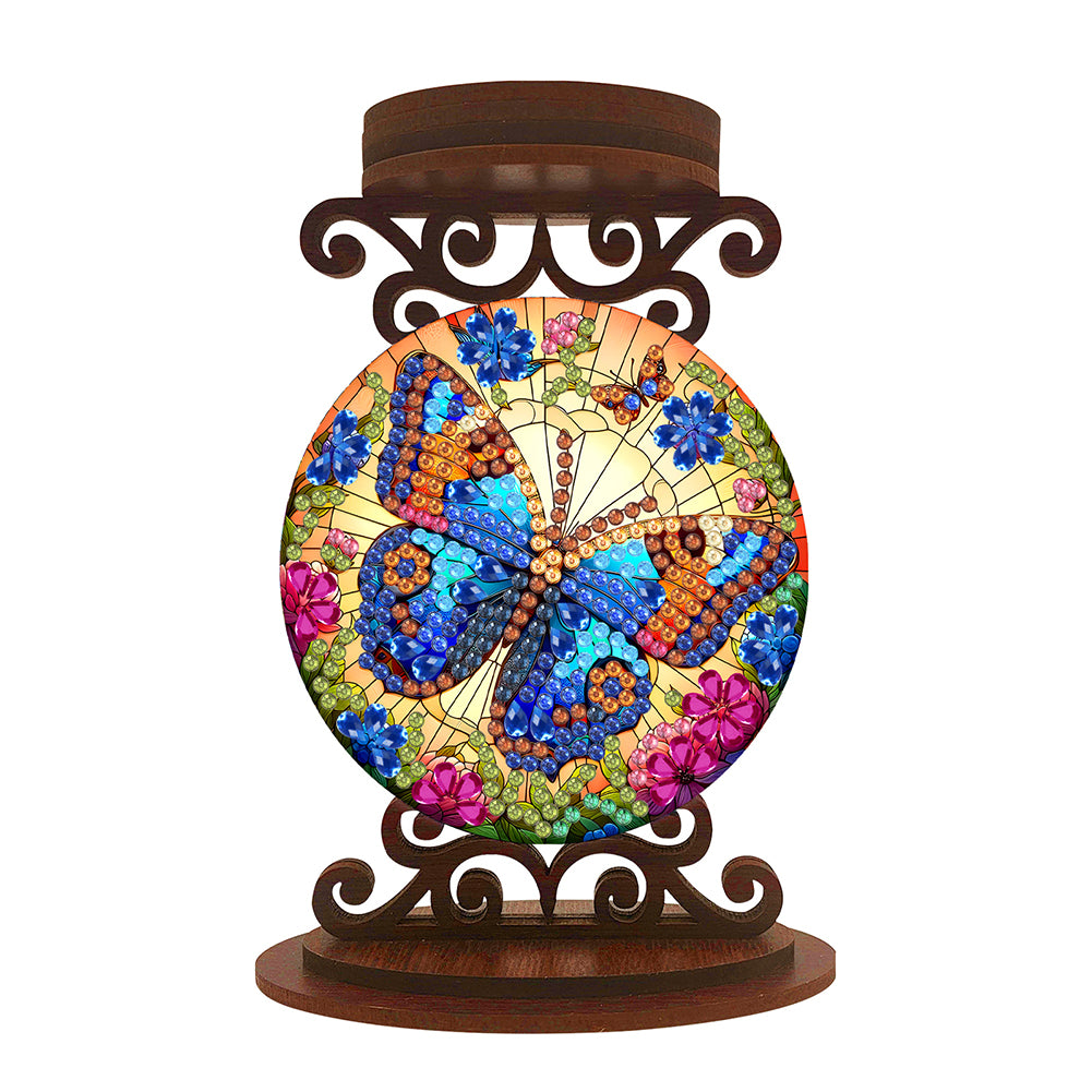 Animals Diamond Painting Candle Holder Ornaments Desktop Tea Light Candle Holder