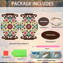 Load image into Gallery viewer, Animals Diamond Painting Candle Holder Ornaments Desktop Tea Light Candle Holder
