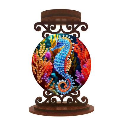 Animals Diamond Painting Candle Holder Ornaments Desktop Tea Light Candle Holder