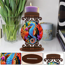 Load image into Gallery viewer, Animals Diamond Painting Candle Holder Ornaments Desktop Tea Light Candle Holder
