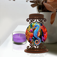 Load image into Gallery viewer, Animals Diamond Painting Candle Holder Ornaments Desktop Tea Light Candle Holder

