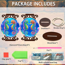 Load image into Gallery viewer, Animals Diamond Painting Candle Holder Ornaments Desktop Tea Light Candle Holder
