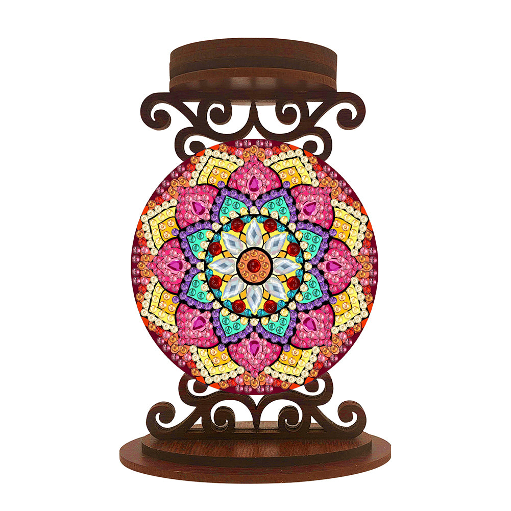 Animals Diamond Painting Candle Holder Ornaments Desktop Tea Light Candle Holder