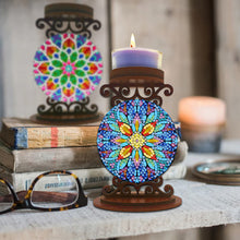 Load image into Gallery viewer, Animals Diamond Painting Candle Holder Ornaments Desktop Tea Light Candle Holder
