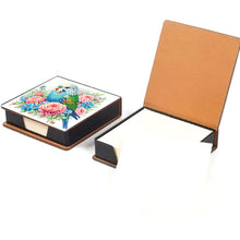 Load image into Gallery viewer, Bird Leather Diamond Art Note Box with 160 Sheets of Paper for Beginners
