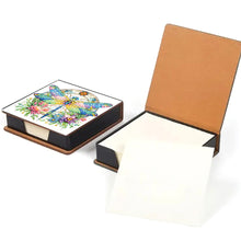 Load image into Gallery viewer, Dragonfly Leather Diamond Art Note Box with 160 Sheets of Paper for Beginners
