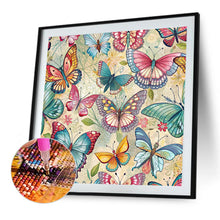 Load image into Gallery viewer, Diamond Painting - Full Round - Many Butterflies (30*30CM)
