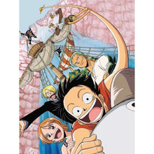 Load image into Gallery viewer, Diamond Painting - Full Round - One Piece Red Earth Continent (30*40CM)
