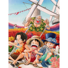 Load image into Gallery viewer, Diamond Painting - Full Round - Luffy Brothers And Grandfather (30*40CM)
