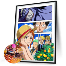 Load image into Gallery viewer, Diamond Painting - Full Round - Straw Hat Pirates And Dragon (30*40CM)
