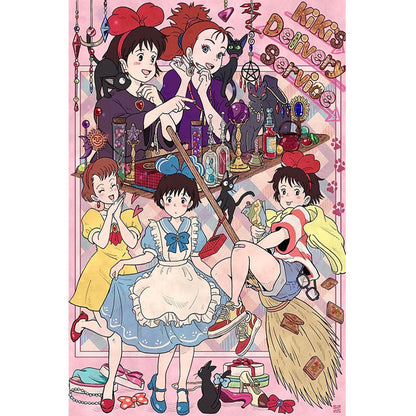 Diamond Painting - Full Round - Miyazaki Hayao Kiki'S Delivery Service (40*60CM)