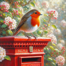 Load image into Gallery viewer, Diamond Painting - Full Round - Peach Robin (30*30CM)

