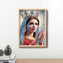 Load image into Gallery viewer, Diamond Painting - Partial Special Shaped - Virgin Mary (30*40CM)
