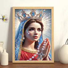 Load image into Gallery viewer, Diamond Painting - Partial Special Shaped - Virgin Mary (30*40CM)
