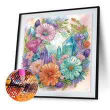 Load image into Gallery viewer, Diamond Painting - Partial Special Shaped - Crystal Flowers (30*30CM)
