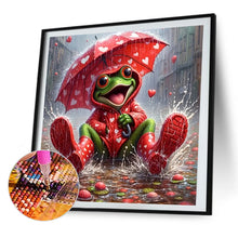 Load image into Gallery viewer, AB Diamond Painting - Full Square - Frog With Umbrella (40*40CM)

