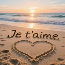 Load image into Gallery viewer, Diamond Painting - Full Round - French I Love You (40*40CM)
