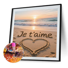 Load image into Gallery viewer, Diamond Painting - Full Round - French I Love You (40*40CM)
