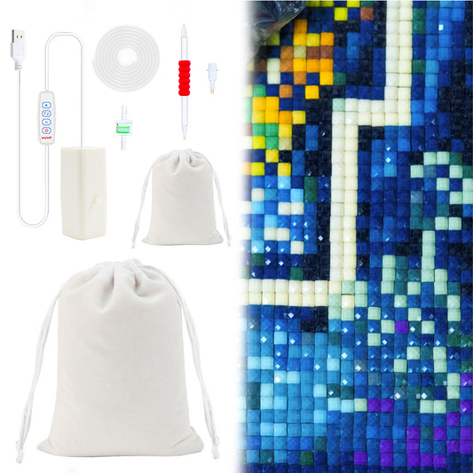 Electric Diamond Painting Pen Point Drill Pen Kits DIY Diamond Painting Tool
