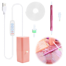 Load image into Gallery viewer, Electric Diamond Painting Pen Point Drill Pen Kits DIY Diamond Painting Tool
