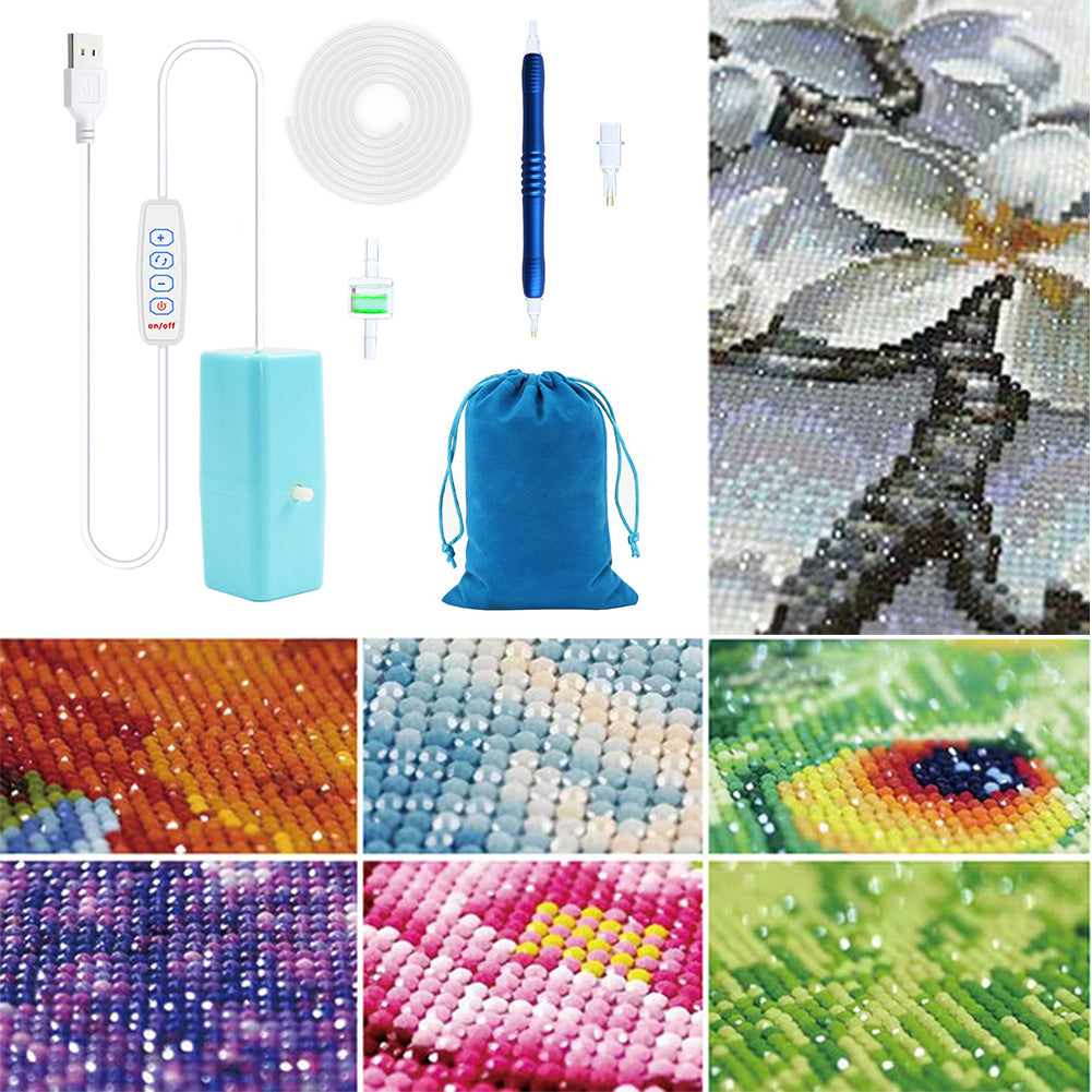 Electric Diamond Painting Pen Point Drill Pen Kits DIY Diamond Painting Tool