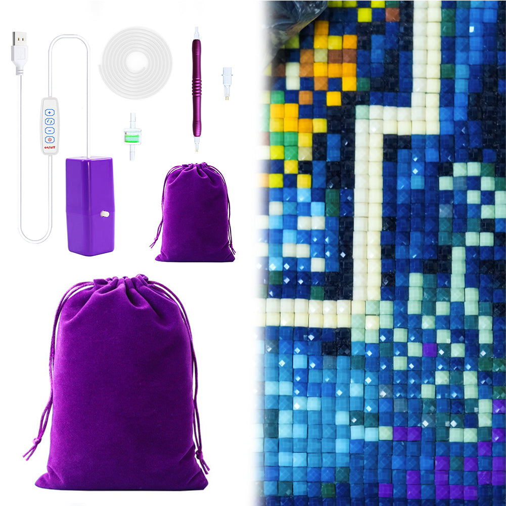 Electric Diamond Painting Pen Point Drill Pen Kits DIY Diamond Painting Tool