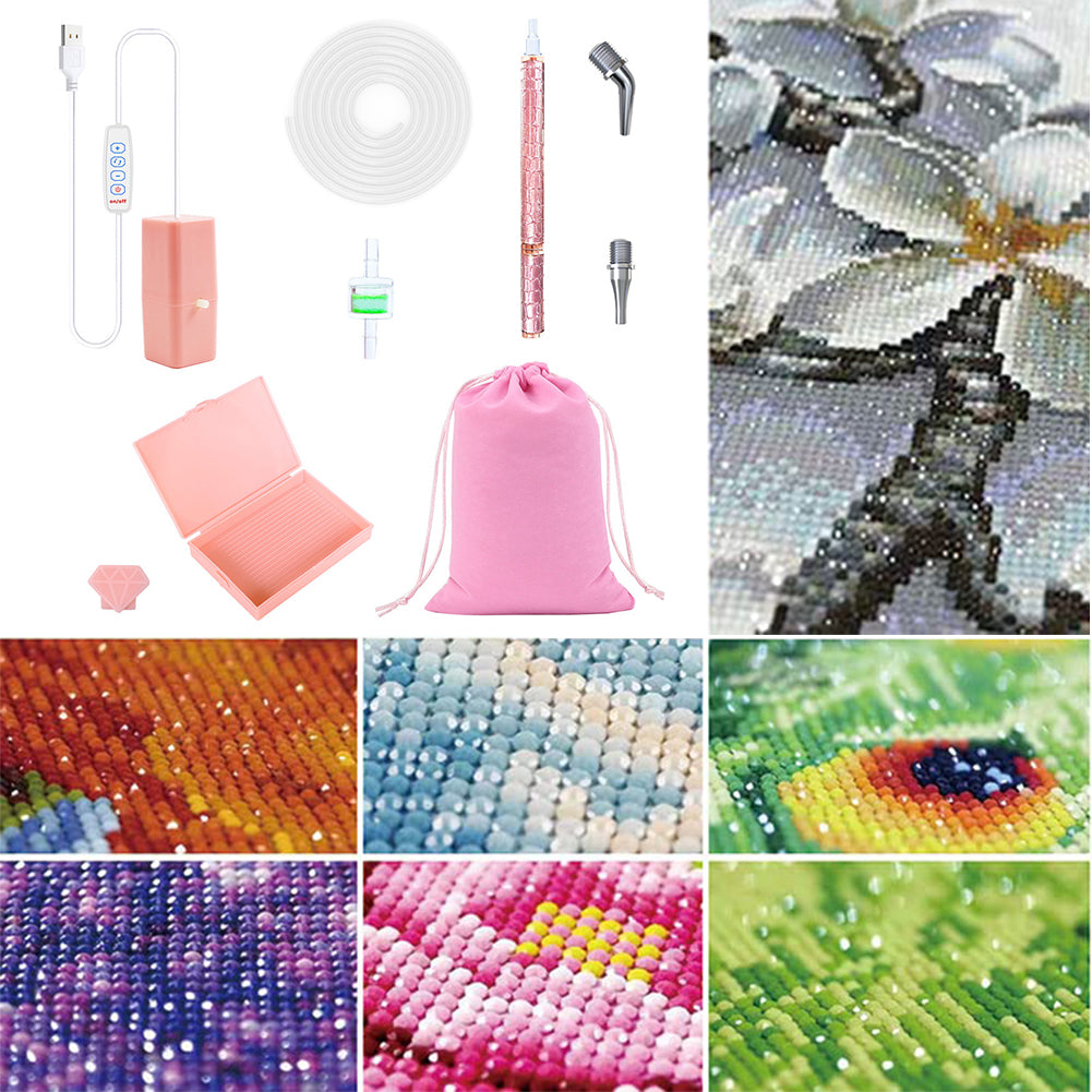 Electric Diamond Painting Pen Point Drill Pen Kits DIY Diamond Painting Tool