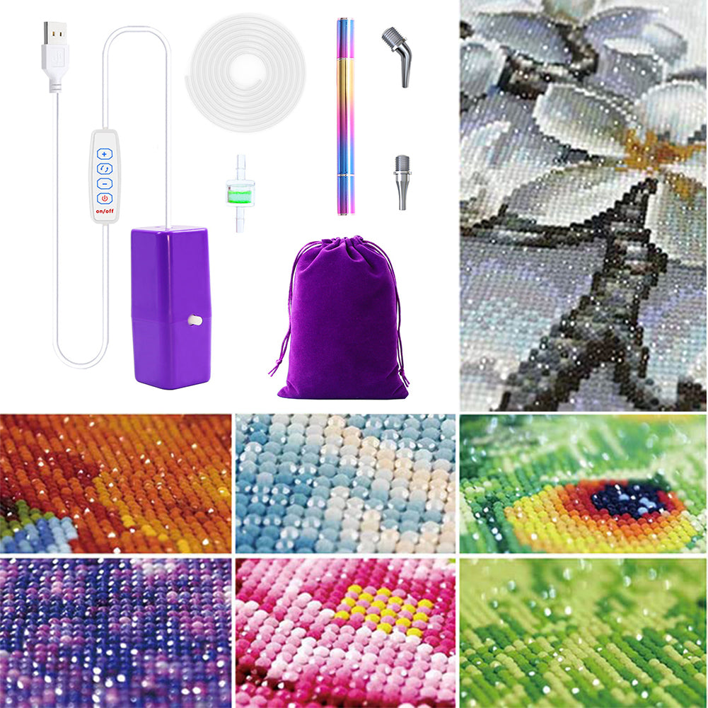 Electric Diamond Painting Pen Point Drill Pen Kits DIY Diamond Painting Tool