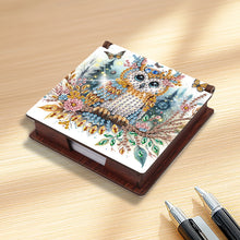 Load image into Gallery viewer, Animals Diamond Painting Notecard Box Gem Art Sticky Note Holder for Home Office
