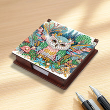 Load image into Gallery viewer, Animals Diamond Painting Notecard Box Gem Art Sticky Note Holder for Home Office

