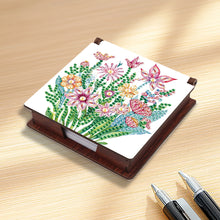 Load image into Gallery viewer, Animals Diamond Painting Notecard Box Gem Art Sticky Note Holder for Home Office
