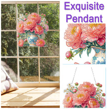 Load image into Gallery viewer, Acrylic Special Shape Vase Diamond Painting Art Pendants for Adults Beginners

