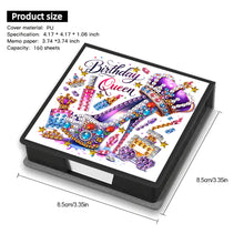 Load image into Gallery viewer, High Heels Diamond Painting Memo Pad Holder Mosaic Kit for DIY Art Craft

