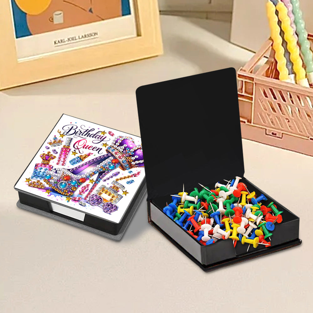 High Heels Diamond Painting Memo Pad Holder Mosaic Kit for DIY Art Craft