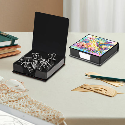 Bird Diamond Painting Memo Pad Holder with 160 Sheets of Paper for DIY Art Craft