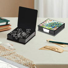 Load image into Gallery viewer, Peacock Diamond Painting Memo Pad Holder with 160 Sheets of Paper for DIY Craft
