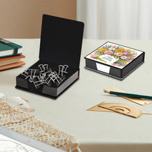 Load image into Gallery viewer, Flowers Diamond Painting Memo Pad Holder with 160 Sheets of Paper for DIY Craft
