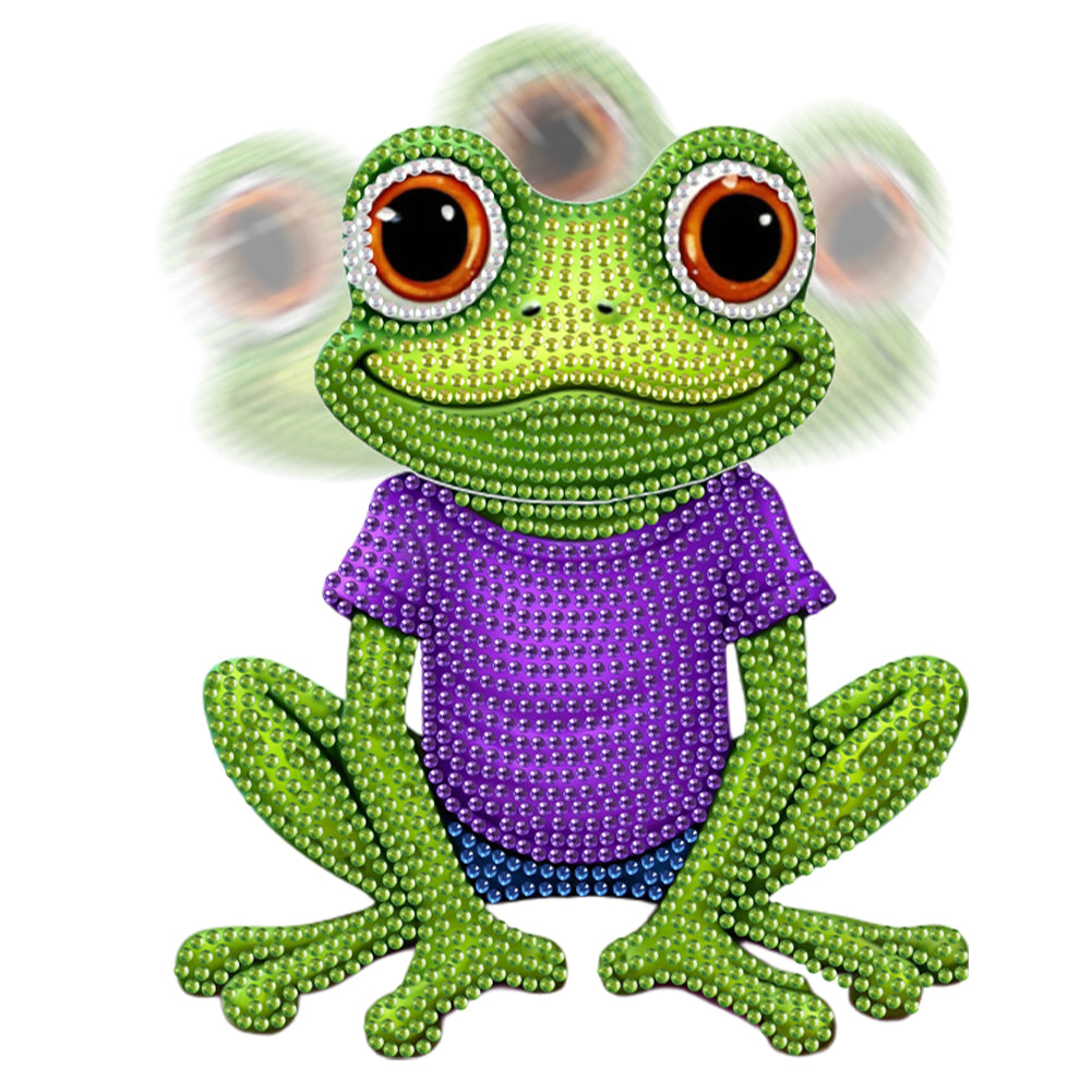 Acrylic Shaking Head Frog Table Top Special ShapeDiamond Painting Ornament Kits