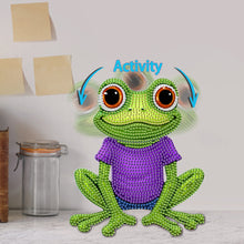 Load image into Gallery viewer, Acrylic Shaking Head Frog Table Top Special ShapeDiamond Painting Ornament Kits
