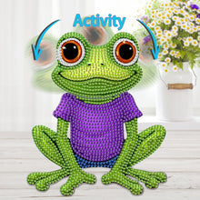 Load image into Gallery viewer, Acrylic Shaking Head Frog Table Top Special ShapeDiamond Painting Ornament Kits
