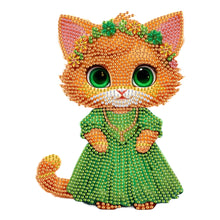 Load image into Gallery viewer, Acrylic Shaking Head Cat Table Top Special ShapeDiamond Painting Ornament Kits
