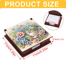 Load image into Gallery viewer, 1pc Bird Pattern DIY Diamond Painting Kit Note Box 160 Sticky Note Desktop Decor
