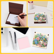 Load image into Gallery viewer, 1pc Bird Pattern DIY Diamond Painting Kit Note Box 160 Sticky Note Desktop Decor

