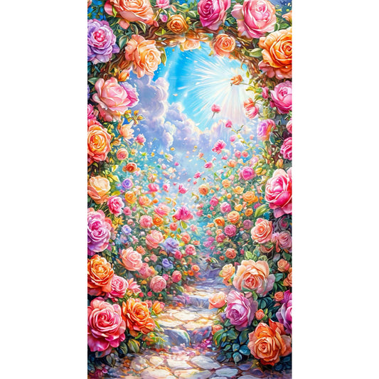 Diamond Painting - Full Round - Flower Scenery (40*70CM)