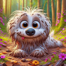 Load image into Gallery viewer, Diamond Painting - Full Round - Mud Puppy (40*40CM)
