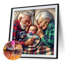 Load image into Gallery viewer, Diamond Painting - Full Round - Grandpa And Grandma (40*40CM)
