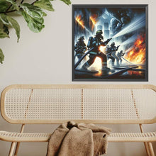 Load image into Gallery viewer, Diamond Painting - Full Square - Fireman American Fire (40*40CM)
