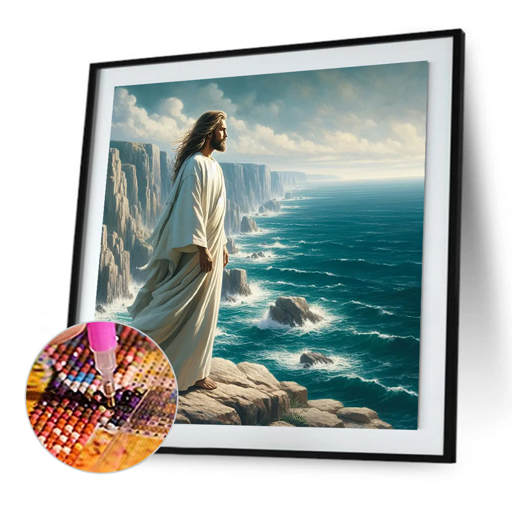 Diamond Painting - Full Square - Jesus (40*40CM)